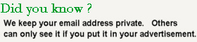 We keep your email private