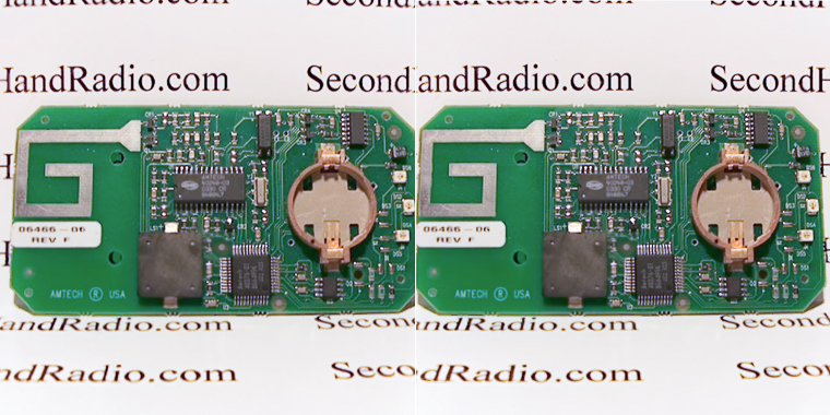 3D image of a toll-road transponder pcb