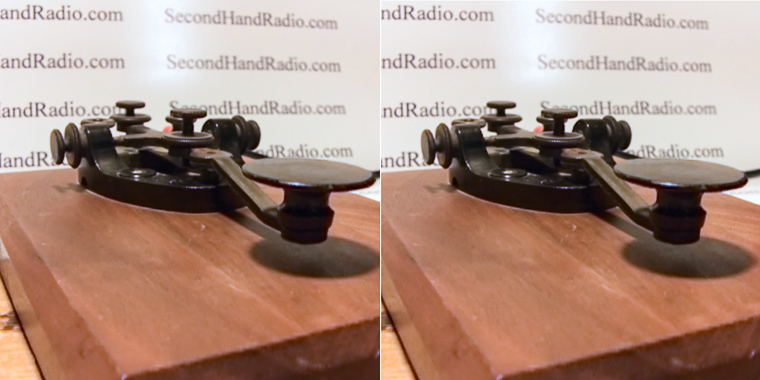 3D image of a J37 morse key.